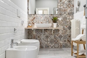 Shower, hair dryer, bidet