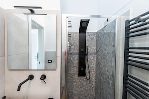 Shower, hair dryer, bidet
