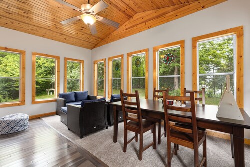 Lakeside Bliss: Serene Crosby/Crosslake Retreat. Sauna and  game room included!
