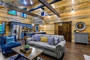 TV connectée, cheminée