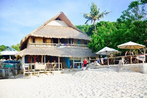 Façade de l’hébergement