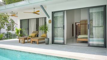 别墅, 泳池景观 | 露台