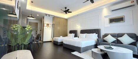 Classic Studio, Balcony | Seterika/papan seterika, Wi-fi percuma