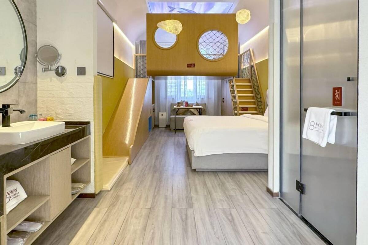 Loft familiare | 2 camere, una cassaforte in camera, tende oscuranti, insonorizzazione
