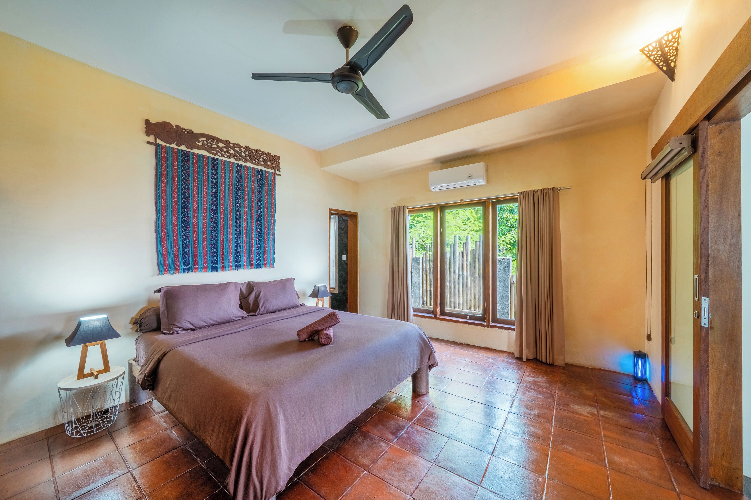 Villa, 2 Bedrooms, Ocean View | 2 bedrooms, desk, blackout curtains, iron/ironing board (on request)