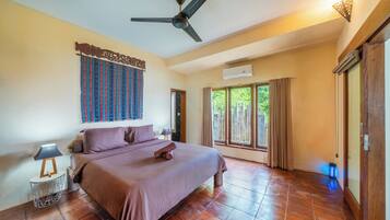Villa, 2 Bedrooms, Ocean View | 2 bedrooms, desk, blackout curtains, iron/ironing board (on request)