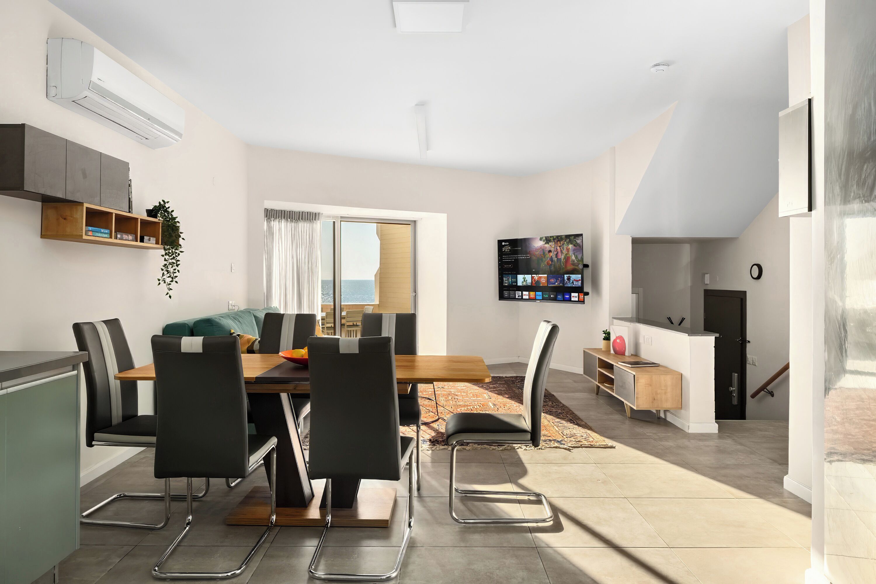 Apartment, Sea View | Living area