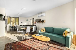 Apartment, Sea View | Living area - Netanya Beach Pool Studio by Sea N' Rent (Netanya)