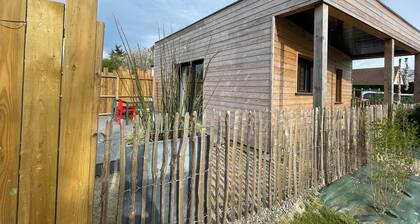 Maison avec terrasse, vĂ©los, brasero au cĆur de la Baie du Mont Saint Michel