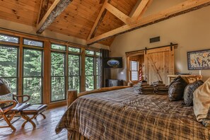 2 bedrooms, iron/ironing board, free WiFi, bed sheets - River Time | Ellijay, GA (Ellijay)