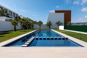 Pool - Modern bungalow with communal pool and sports court (Calpe)