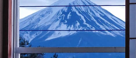 Vue sur les montagnes