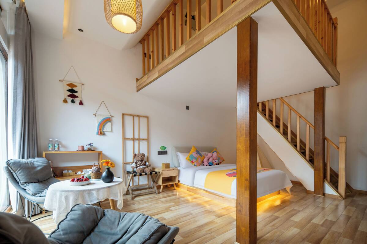 Family Loft, Courtyard View