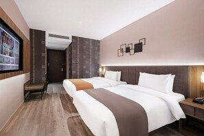 Superior Twin Room | Premium bedding, down duvets, desk, laptop workspace - Home Selection Hangzhou Xihu Hubin Yintai i77 Store  (Hangzhou)