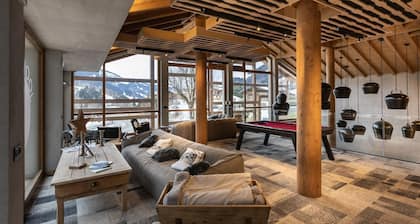 Appartement Ă MegĂšve avec vue sur les montagnes