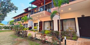 Fassade der Unterkunft