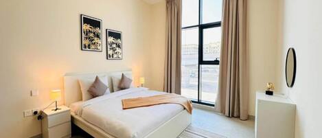 1 chambre, bureau, Wi-Fi, literie fournie