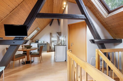 Appartement "An Der Brigach" avec terrasse privée, jardin partagé et Wi-Fi