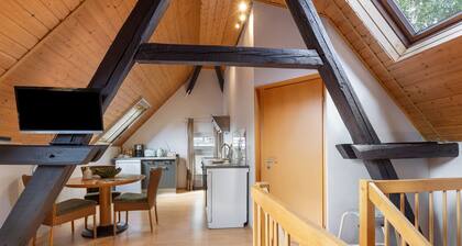 Ferienwohnung 'An Der Brigach' mit Privatterrasse, Gemeinschaftsgarten und Wi-Fi
