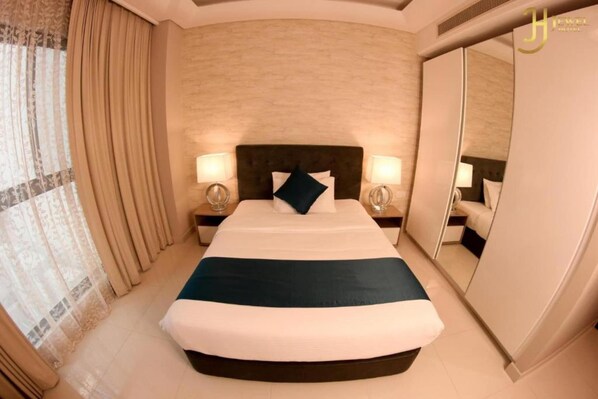 2 soveværelser, skrivebord, gratis Wi-Fi, sengetøj