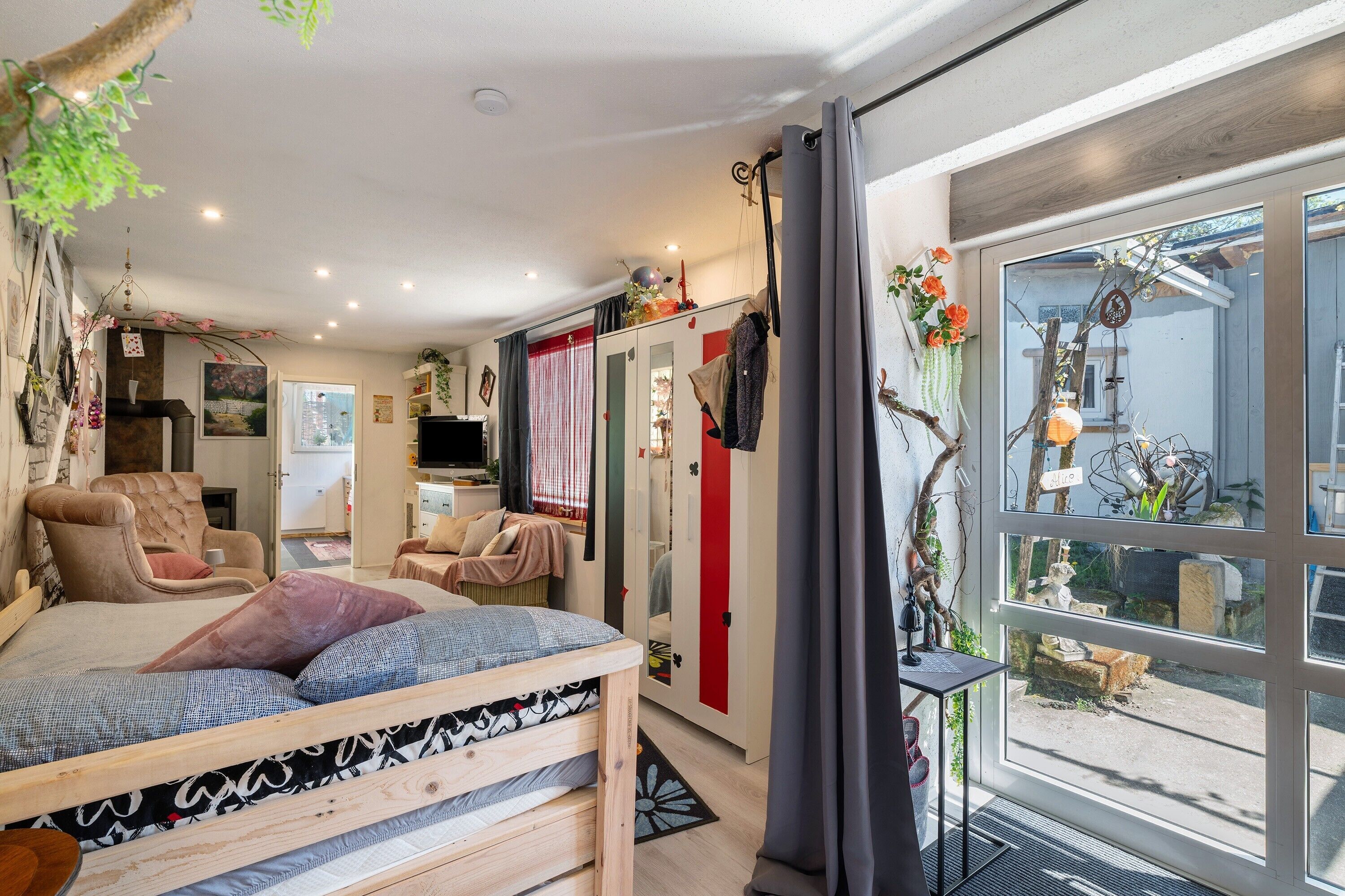 1 sovrum, strykjärn/strykbräda, gratis wi-fi och sängkläder