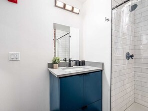 Shower, hair dryer