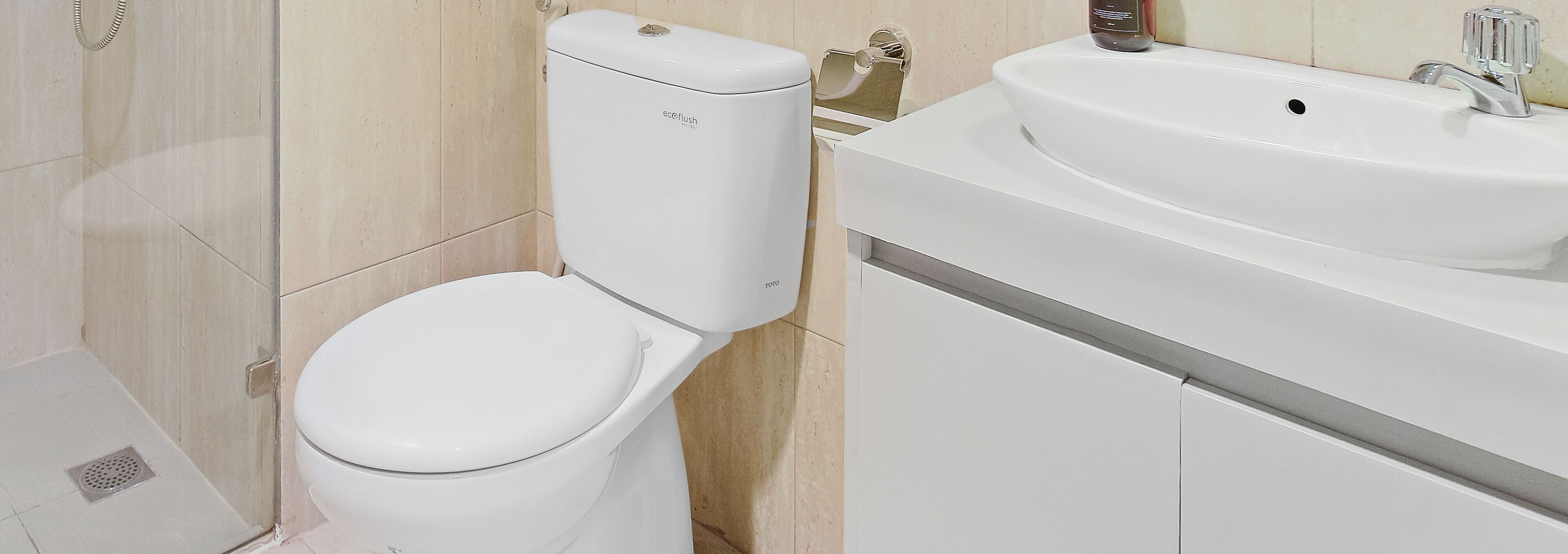 스튜디오, 킹사이즈침대 1개, 시내 전망 | 욕실