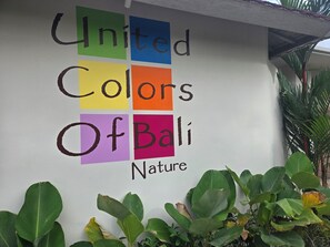 Front of property - UNITED COLORS OF BALI NATURE (Canggu)