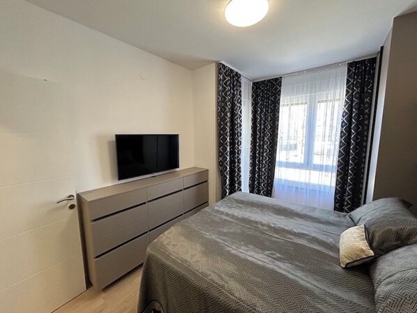 1 chambre, fer et planche Ă repasser, Wi-Fi, literie fournie