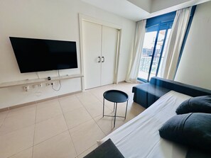 1 Schlafzimmer, Bügeleisen/Bügelbrett, kostenloses WLAN, Bettwäsche