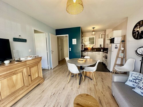 Le Calme Marin with garden 150m from the beach