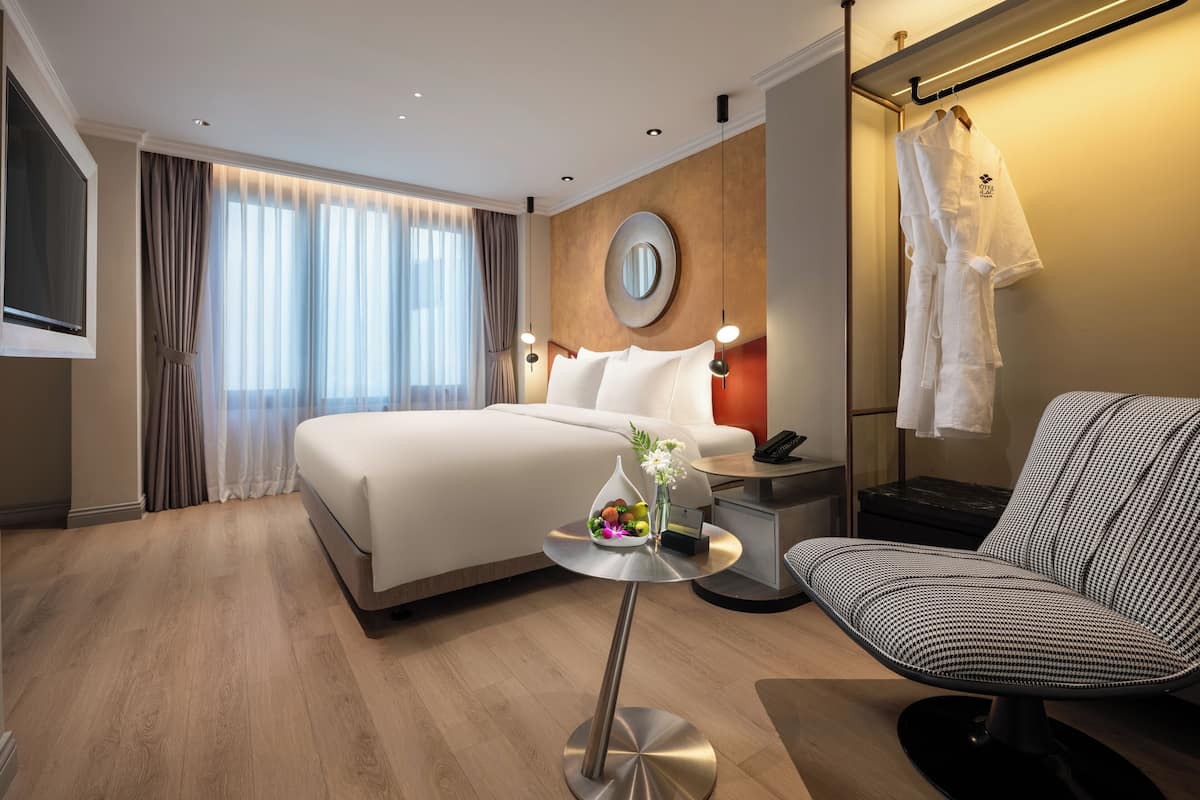 1 habitación, minibar, caja de seguridad en la habitación y escritorio