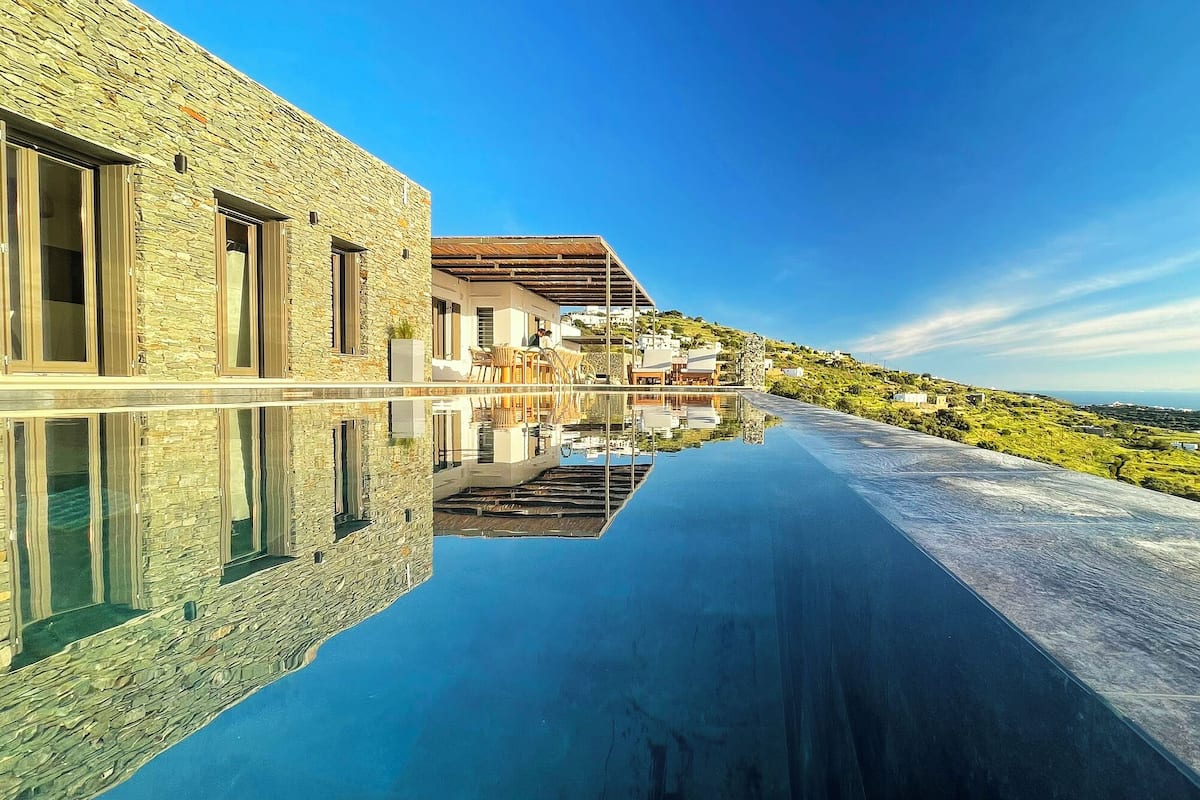 Chrisopigi Two Bedroom Sea View Villa with Infinity Pool | Terraza o patio
