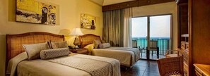 2 bedrooms, iron/ironing board, WiFi, bed sheets - 2BD Master Suite Beachfront Royal Hacienda Cancun (Playa del Carmen)