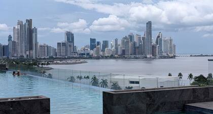 1 bdr apartment with city and ocean view - Social area Pool
