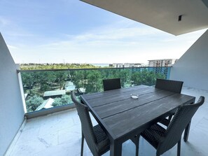 公寓, 阳台, 公园景观 | 露台