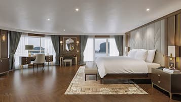Gallery huisje, balkon, uitzicht op zee (Gallery Suite Cabin) | Een kluis op de kamer