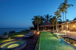 Indoor pool, a heated pool