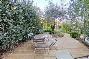 標準客房, 庭院, 花園景觀 | 私人廚房