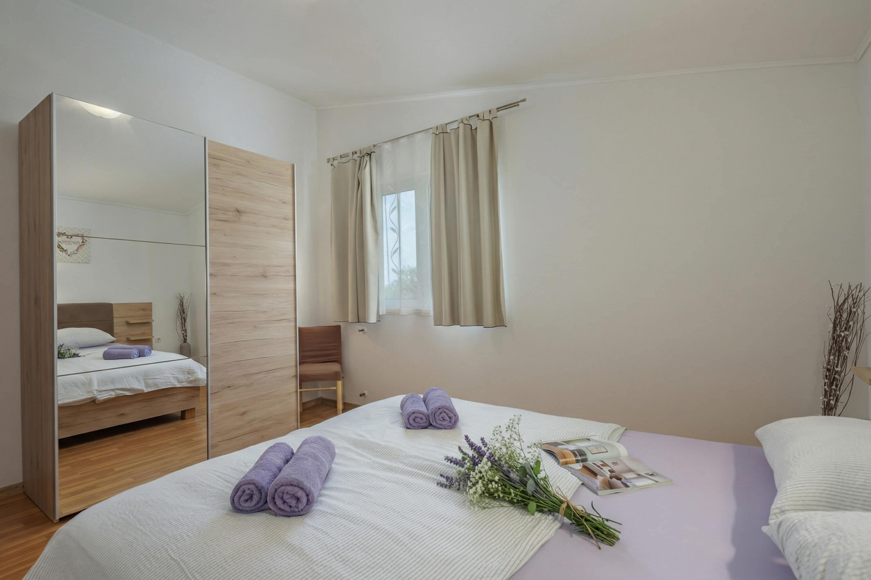 2 chambres, Wi-Fi gratuit, draps fournis