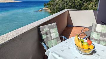 Appartement Familial, 1 chambre, vue mer (Sunset By The Sea) | Balcon