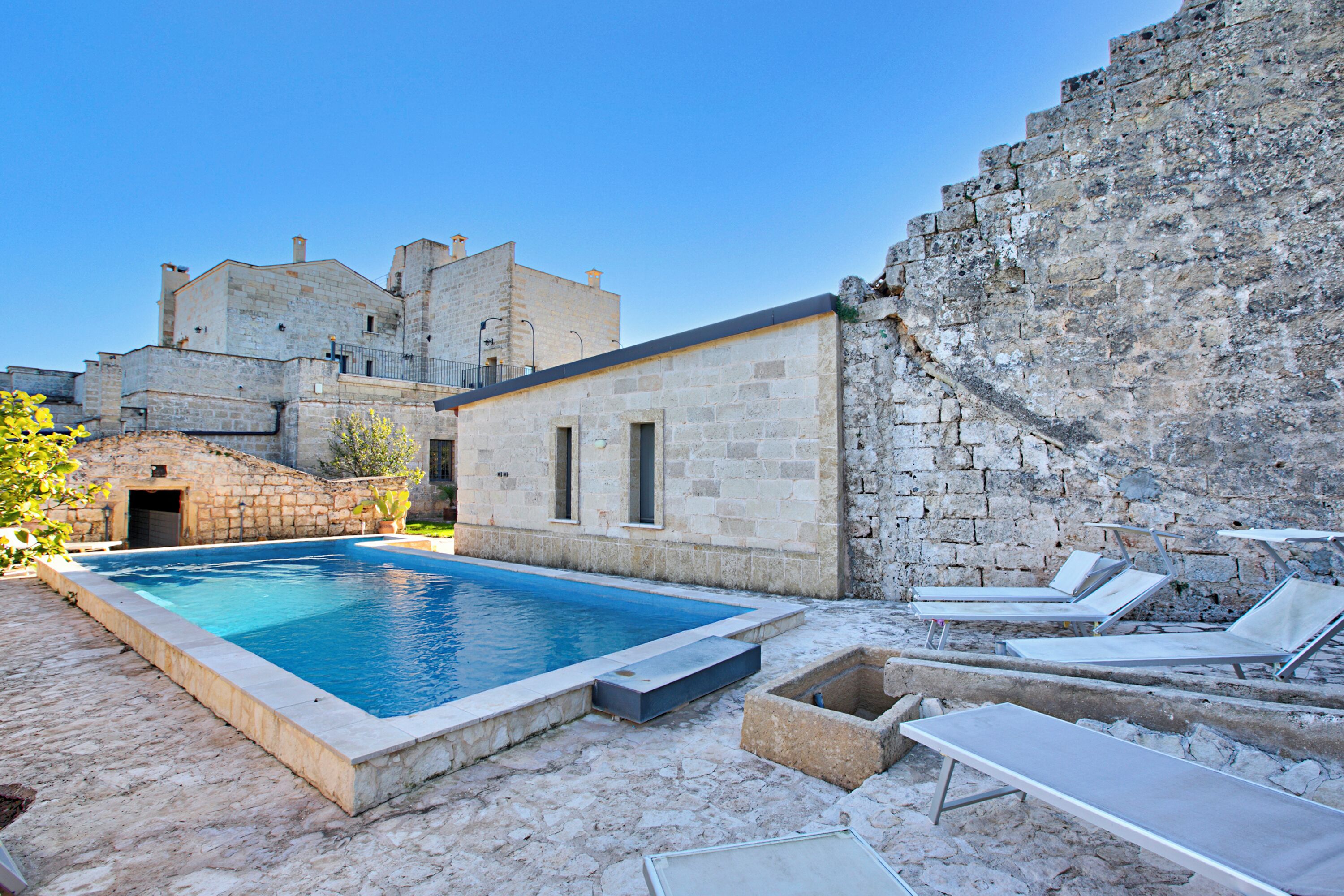 Seasonal outdoor pool