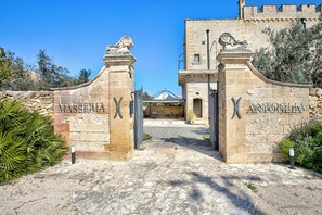 Entrée de l’hébergement