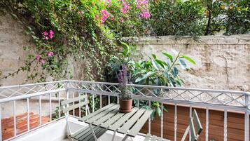 Studio, 1 Double Bed, Balcony, City View | Balcony