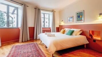 Superior-Doppelzimmer | Hochwertige Bettwaren, Betten mit Memory-Foam-Matratzen