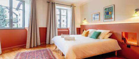 Premium bedding, memory-foam beds, free WiFi, bed sheets