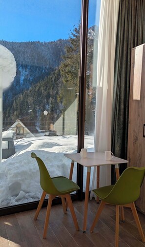 Comfort-Zimmer, Gartenblick