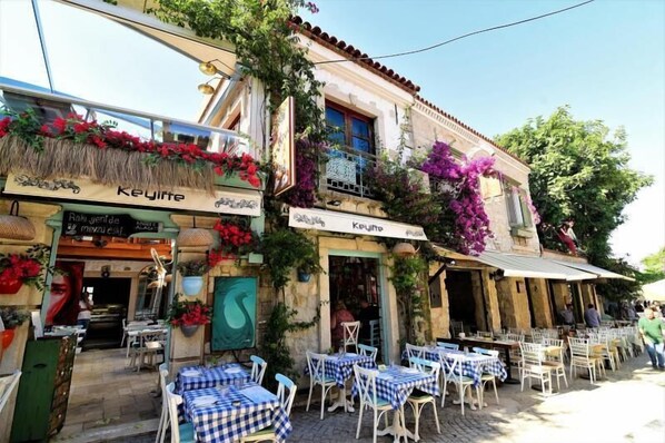 Fachada de la propiedad