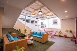 Sitzecke in der Lobby