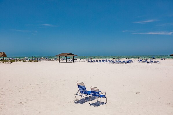 Tæt på stranden